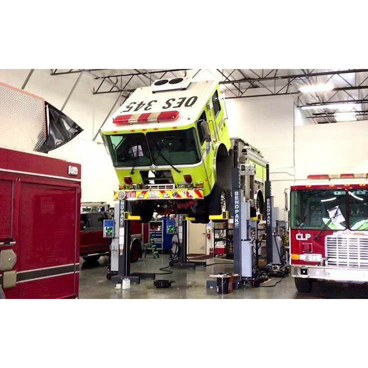 BendPak PCL-18B-6 Portable Mobile Column Lift 108,000 Lb. Capacity, 3-Phase, SET OF 6 - 5175293