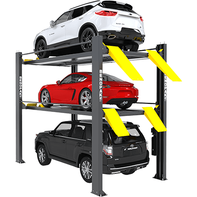 BendPak HD-973PX Tri-Level Parking Lift 9K & 7K Capacity, Extended, High, SPECIAL ORDER -  5175267
